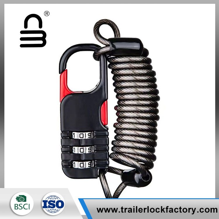 Vaijerikypärän lukko